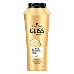 شامپو ترمیم و تغذیه کننده گلیس Gliss مناسب موهای ضعیف و آسیب دیده حجم 500 میل