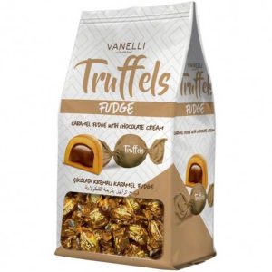 شکلات کاراملی با مغز کاکائو کاراملی 1 کیلوگرمی VANELLI Truffels