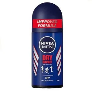 رول مام ضد تعریق مردانه نیوا مدل Dry Impact Real Life حجم 50میل نیوآ