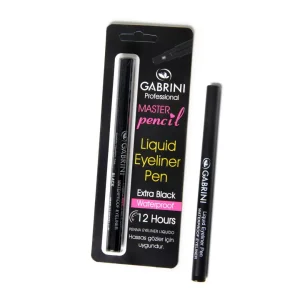 خط چشم ماژیکی مدل Liquid Black Eyeliner Pen گابرینی