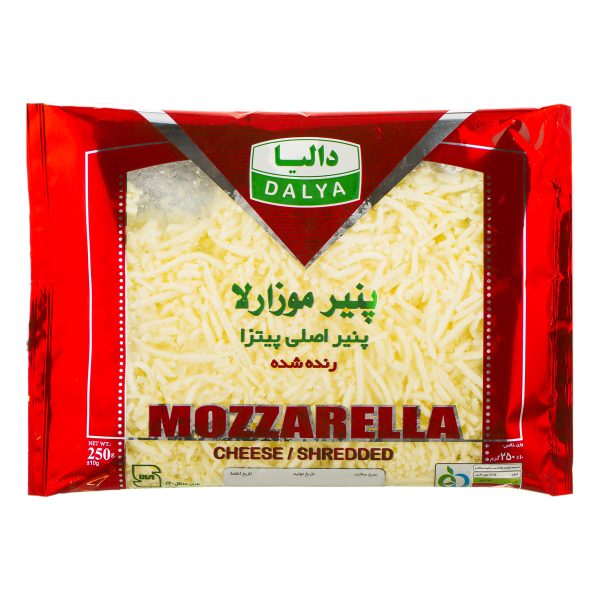 پنیر پیتزا موزارلا دالیا مقدار 250 گرم
