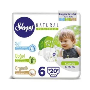 پوشک بچه چسبی اسلیپی سایز 6 بسته 20 عددی